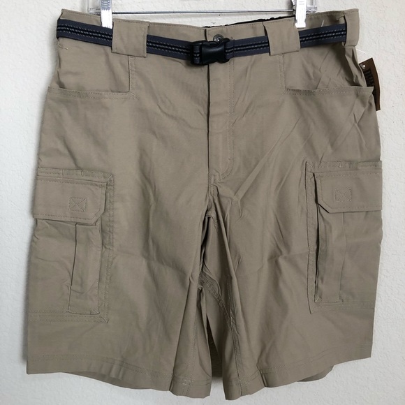 Duluth Trading Co Other - Duluth 'Dry on the Fly' Cargo Shorts Khaki XL NWT